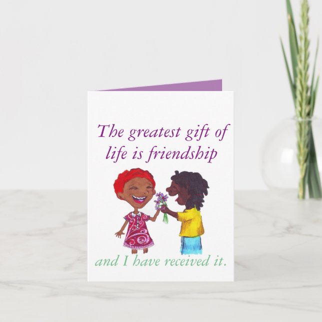 Friendship Card (Front)