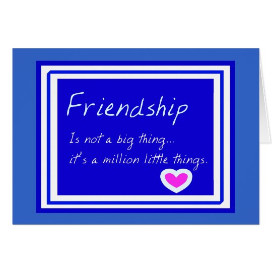 Friendship Card