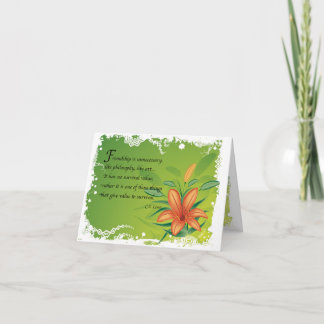 Friendship Card