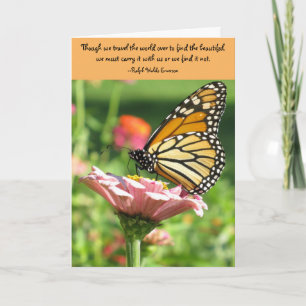 Friendship card—Emerson Quote Card