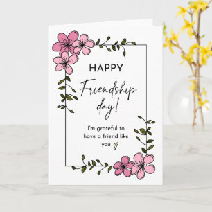 Friendship card, Happy Friendship Day, Friend Card