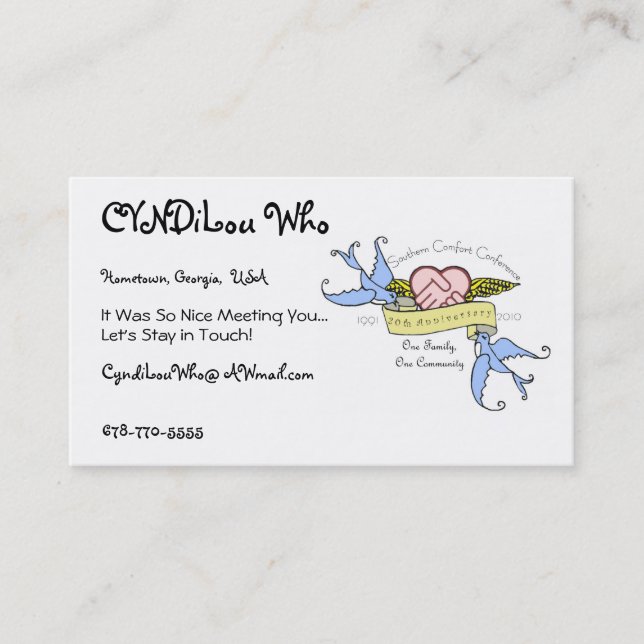 Friendship Cards SCC Anniversary Design (Front)