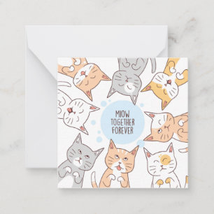Friendship Cats Card