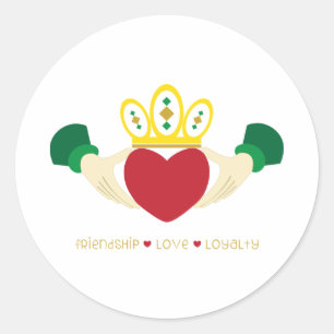 Friendship Classic Round Sticker
