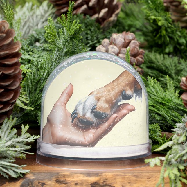 Friendship Customized Snow Globe (Winter)