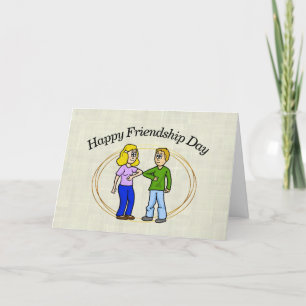 Friendship Day Elbow Bump Card