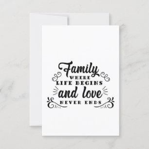 Friendship day family life begins invitation
