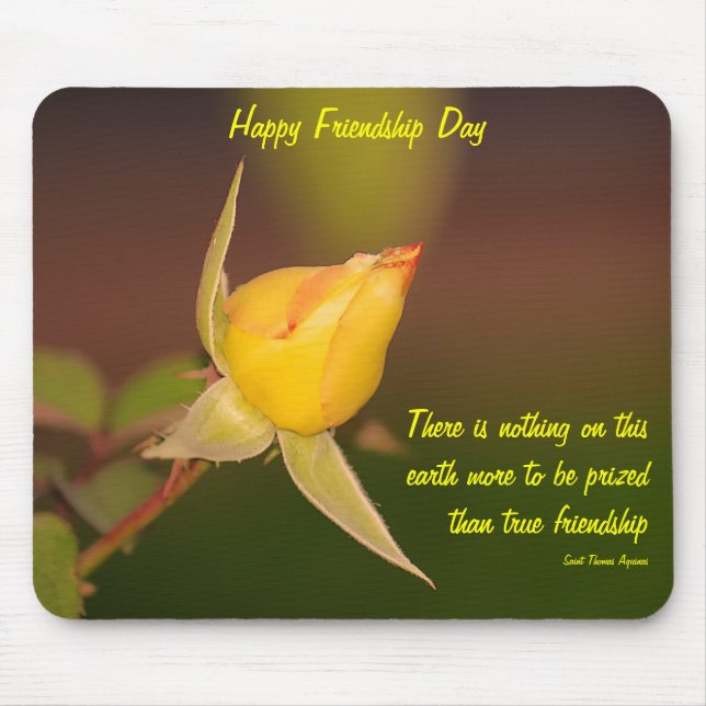 Friendship Day Gift-Mousepad Mouse Mat (Front)