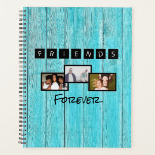 Friendship day personalised template photo collage planner