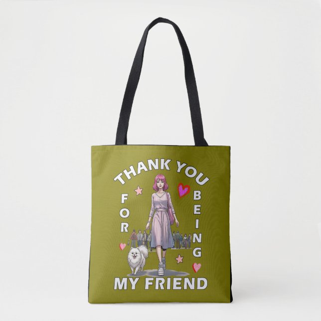 friendship day tote bag (Front)