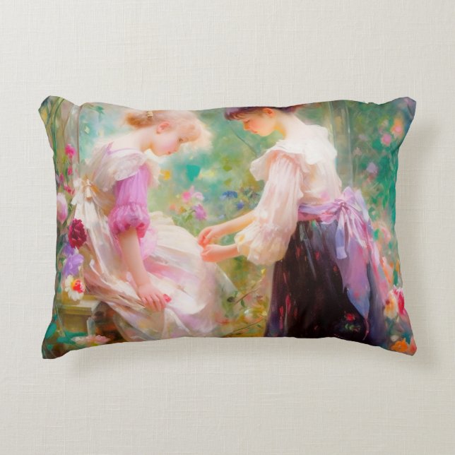 Friendship  decorative cushion (Front)