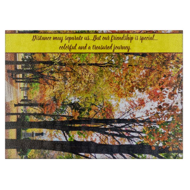 friendship distance cutting board 2022 (Front)