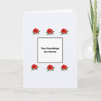 Friendship-Folded Greeting Card