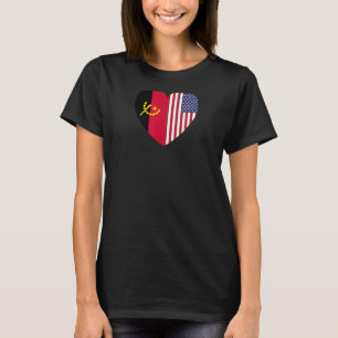 Friendship Forever America and Angola T-Shirt