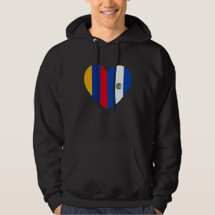 Friendship Forever El Salvador And Armenia Hoodie