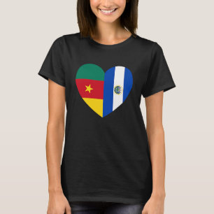 Friendship Forever El Salvador And Cameroon T-Shirt