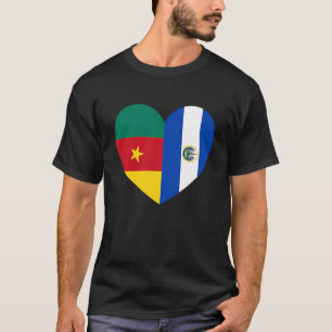 Friendship Forever El Salvador And Cameroon T-Shirt