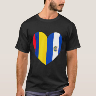 Friendship Forever El Salvador And Colombia T-Shirt