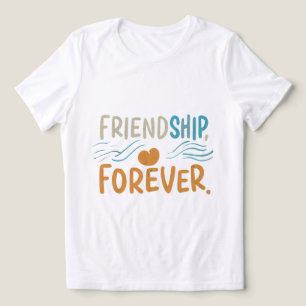 Friendship forever Tri-Blend shirt