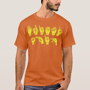 Friendship Funny American Sign Language T-Shirt
