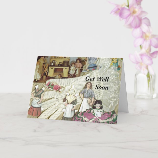 friendship  get well/recover soon card (Orchid)