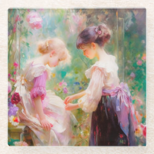 Friendship  glass coaster