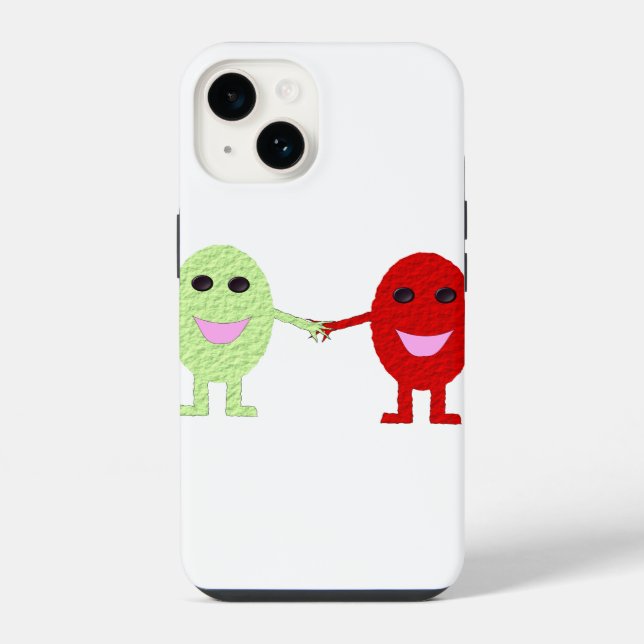 Friendship Grapes iPhone Case (Back)