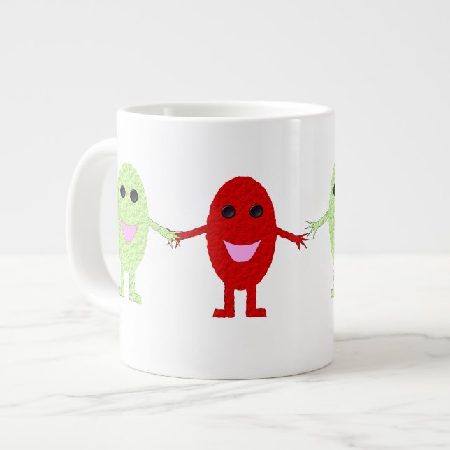 Friendship Grapes Mug (Front Left)