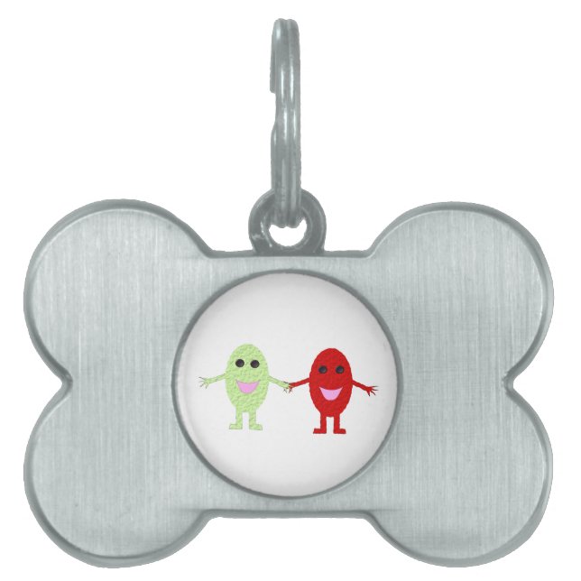 Friendship Grapes Pet Tag (Front)