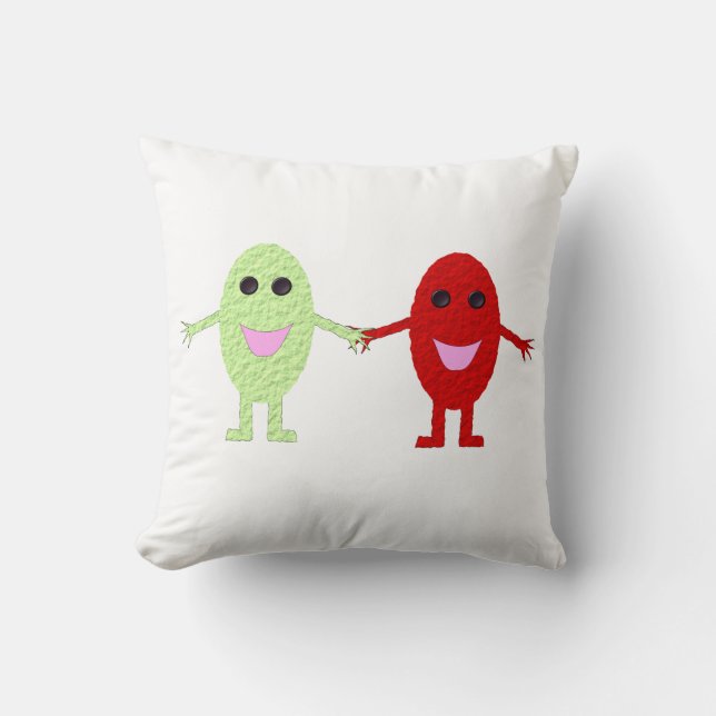 Friendship Grapes Pillow (Front)