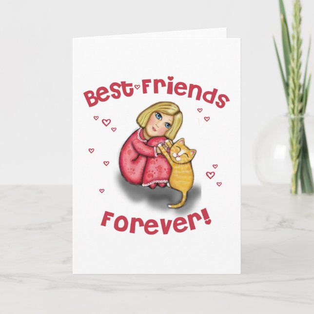 Friendship Greeting Card (Front)