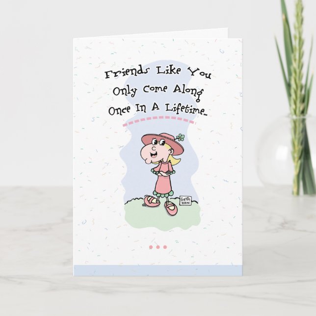 Friendship Greeting Card (Front)