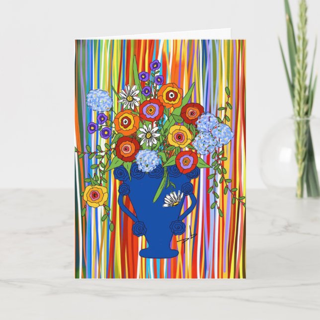 Friendship greeting card with Bible verse. (Front)