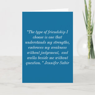 Friendship Greetings Card