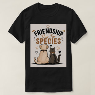 Friendship Has No Species T-Shirt