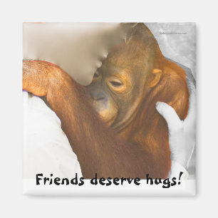 Friendship Hug Magnet