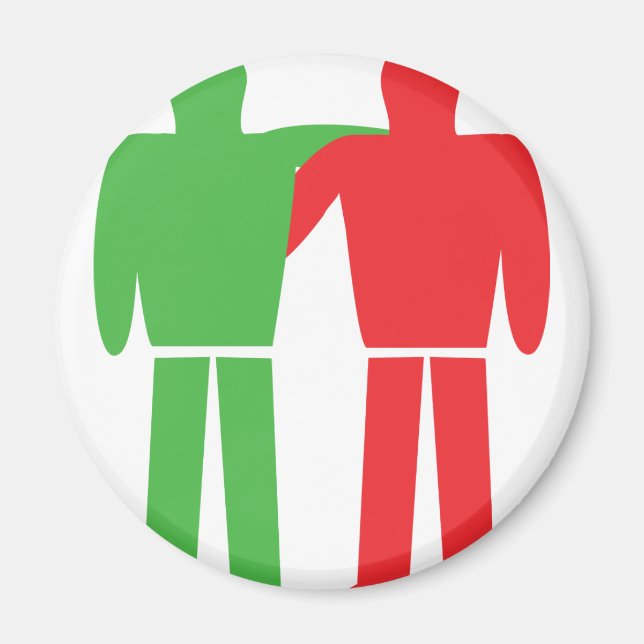 friendship icon magnet (Front)