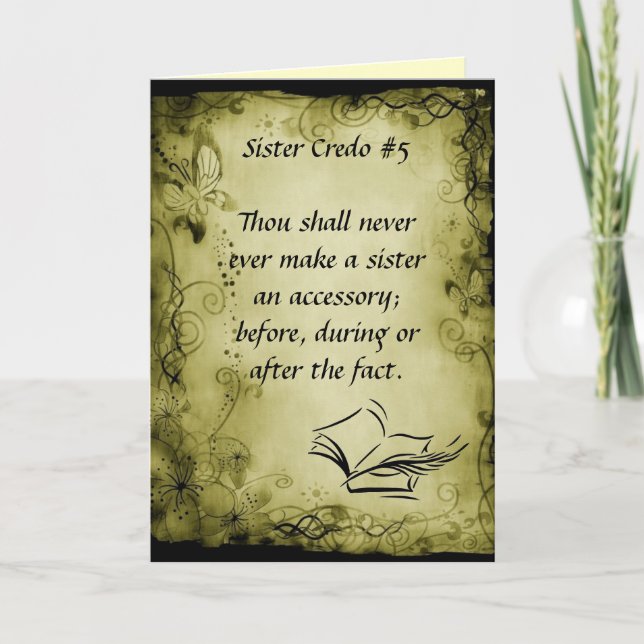 Friendship-I'm Sorry Card (Front)