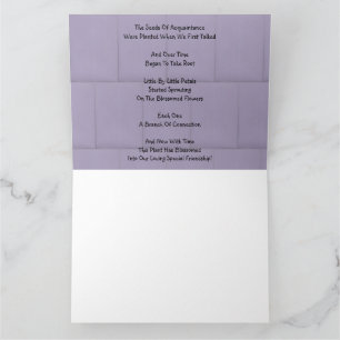 Friendship In Bloom  Card