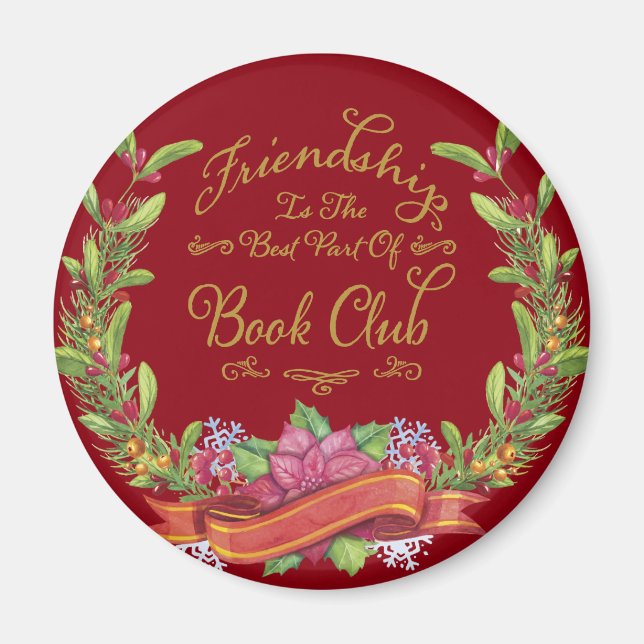 Friendship Is The Best Part Of Book Club Magnet (Front)