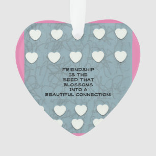 Friendship Is The Seed    Ornament