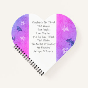 Friendship Is The Thread Notebook