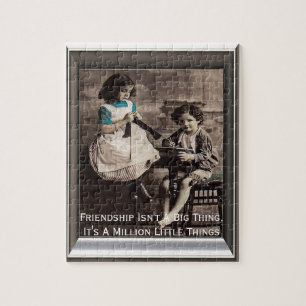 Friendship Isn't A Big Thing Jigsaw Puzzle