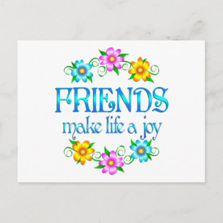 Friendship Joy Postcard