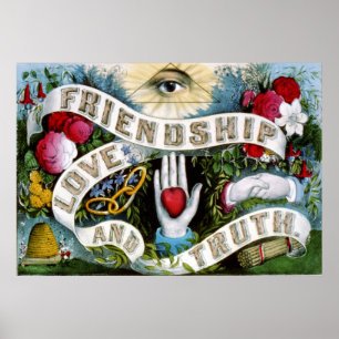 Friendship Love and Truth Poster