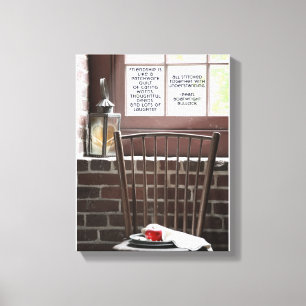 Friendship Millers Chair Wrapped Canvas (Premium)