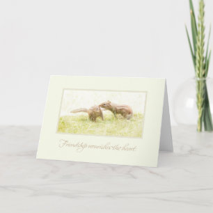 Friendship Nourishes the Heart Holiday Card