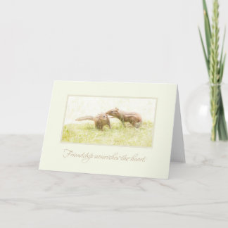Friendship Nourishes the Heart Holiday Card