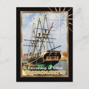 Friendship of Salem, Massachusetts Postcard
