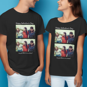 Friendship Partner in Crime Funny Valentines day T-Shirt